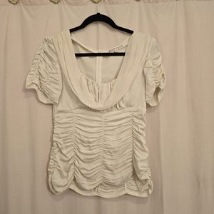 Nanette Lepore Ruched Blouse